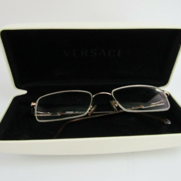 Versace Mod 1066 1053 Eye Glasses W/ Case - Picture 6 of 6